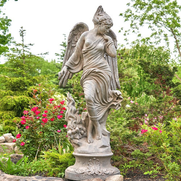 Angel Life Size Garden Statue 74.5" High